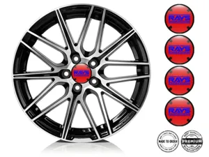 Rays Radfelgen-Aufkleber Logo Premium Harz-Sticker